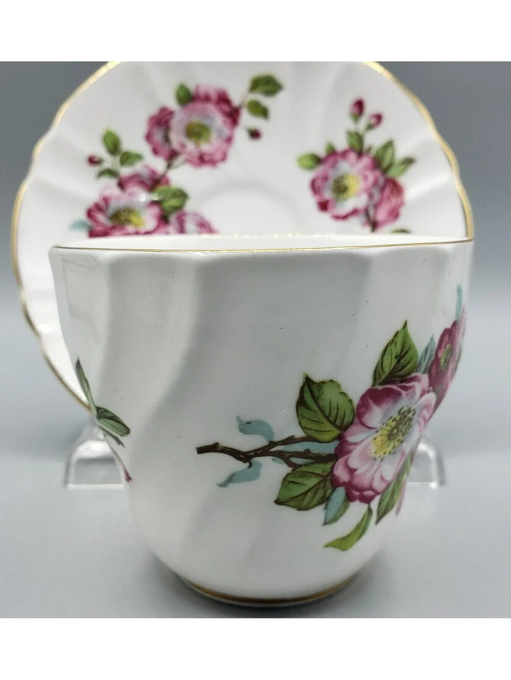 Staffordshire vintage teacup